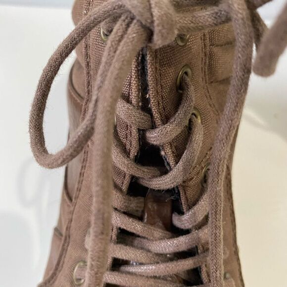 Unisex Kenneth Cole Reaction Cross Out Lace Up Shoes Ankle Boots Sz 5 Boys - Picture 6 of 15